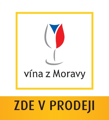 Samolepka Vína z Moravy - malá